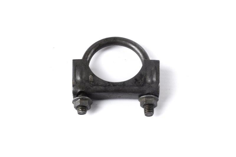 [CR225] 2-1/4 Inch Steel Exhaust Clamp - Round Holes